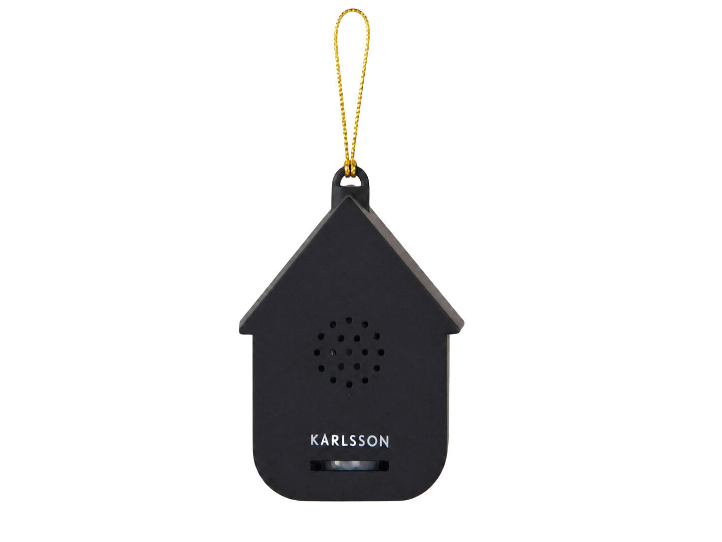 SOUND BOXES Mini Cuckoo - Schwarz - 5,4/7,2 cm - Schwarz, Kunststoff (5/7/5cm) - Karlsson