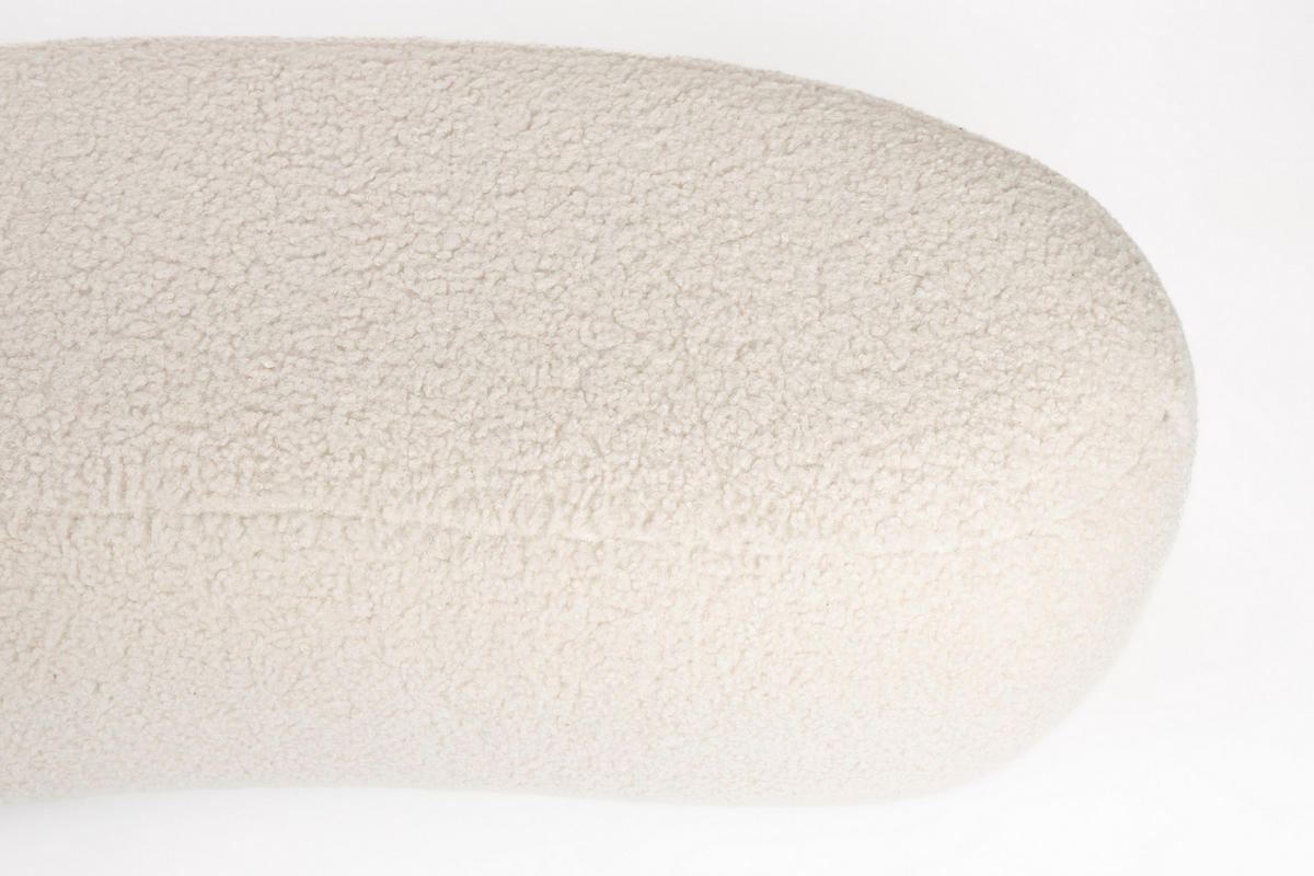 SITZBANK Noxx - Weiß - 120/46/41 cm - Weiß, Textil (46/41/120cm)