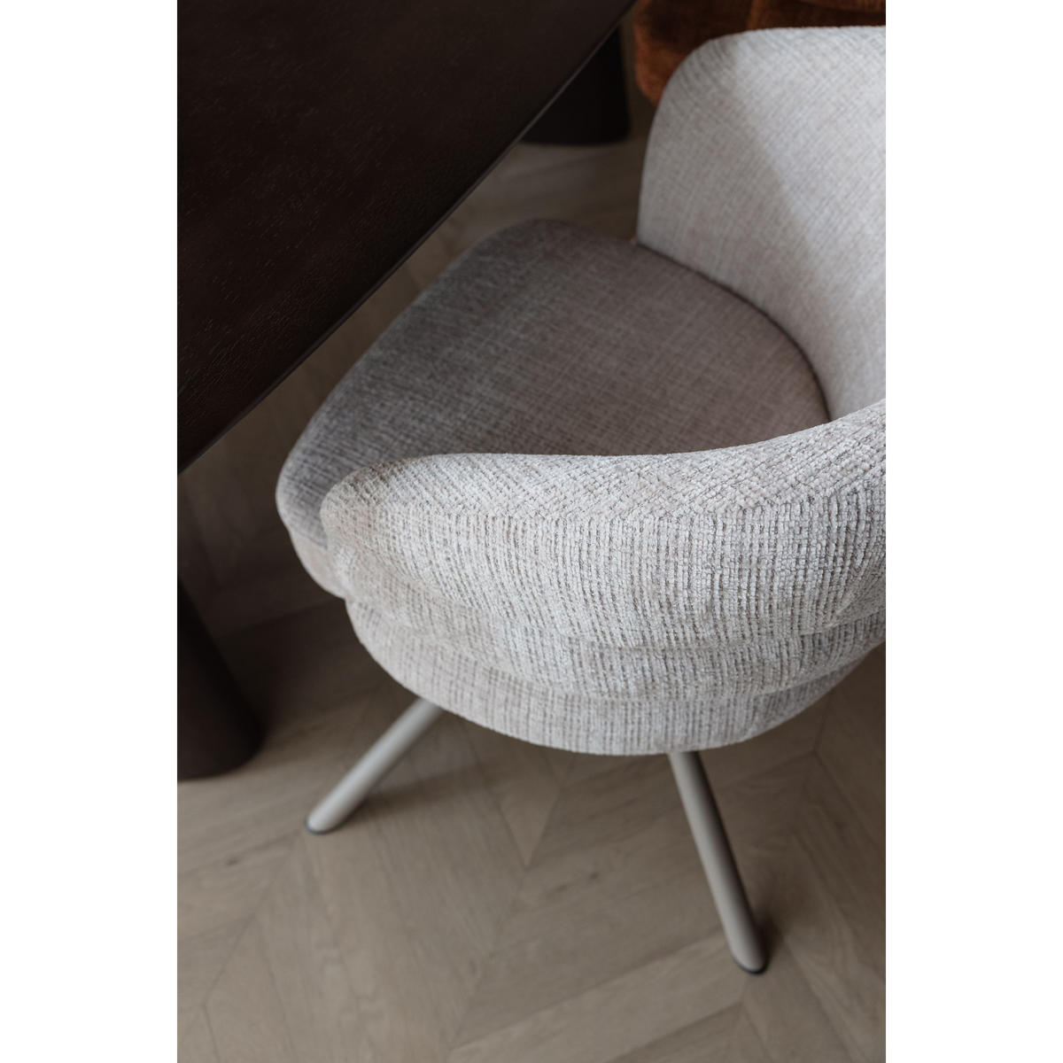 ESSZIMMERSTÜHLE Marjolein Armleuning Beige - 2 er Set - Beige, Kunststoff (62/77/63cm) - Housecraft Living