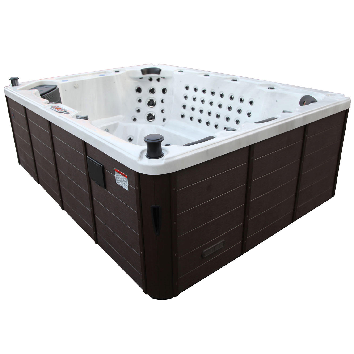 WHIRLPOOL Grand Bend UV Whirlpool - Weiß Hochglanz/Weiß, Kunststoff (228/100/300cm) - Canadian Spa Company