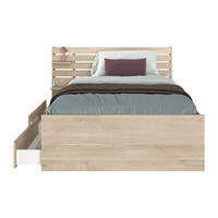 BETTRAHMEN - 1 Person - Holz, Platte - Naturfarben Hell - - Naturfarben, Holz (120/190cm) - Vente-Unique