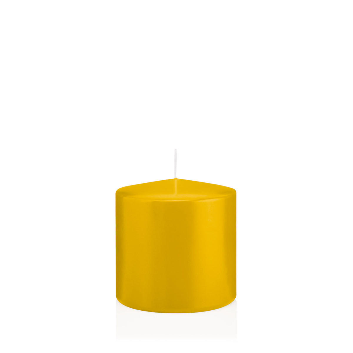 Wiedemann Kerzen Stumpenkerzen Gelb 10 cm