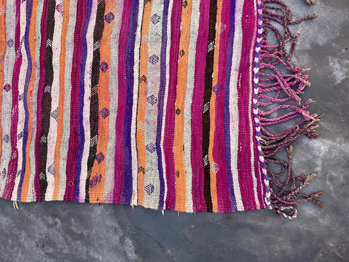 BERBERTEPPICH aus reiner Wolle 192x 342 cm - Multicolor, Naturmaterialien (192/342cm) - AFK Living