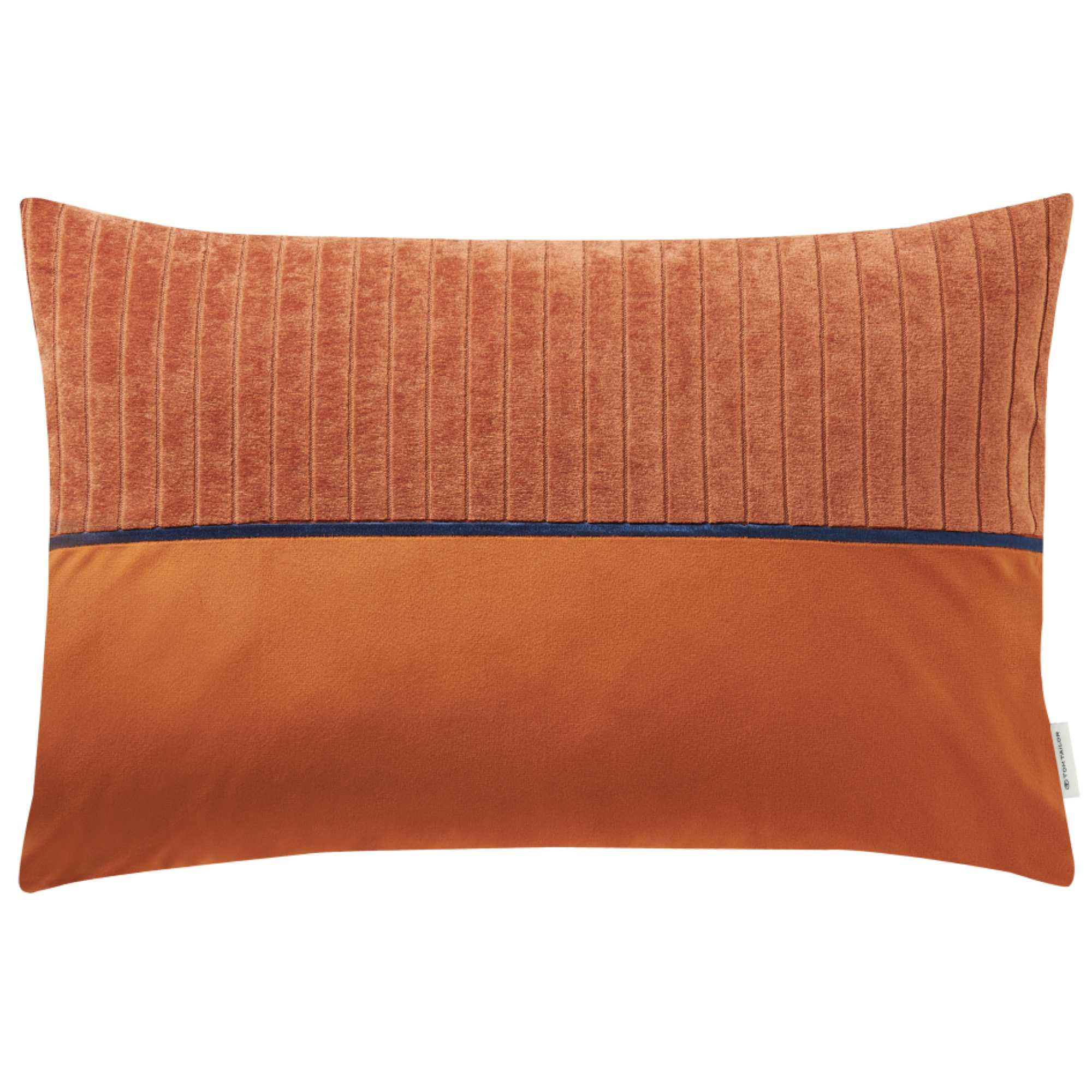 ZIERKISSENHÜLLE DEKOKISSENHÜLLE CORD - Braun, Textil (58/38cm) - Tom Tailor