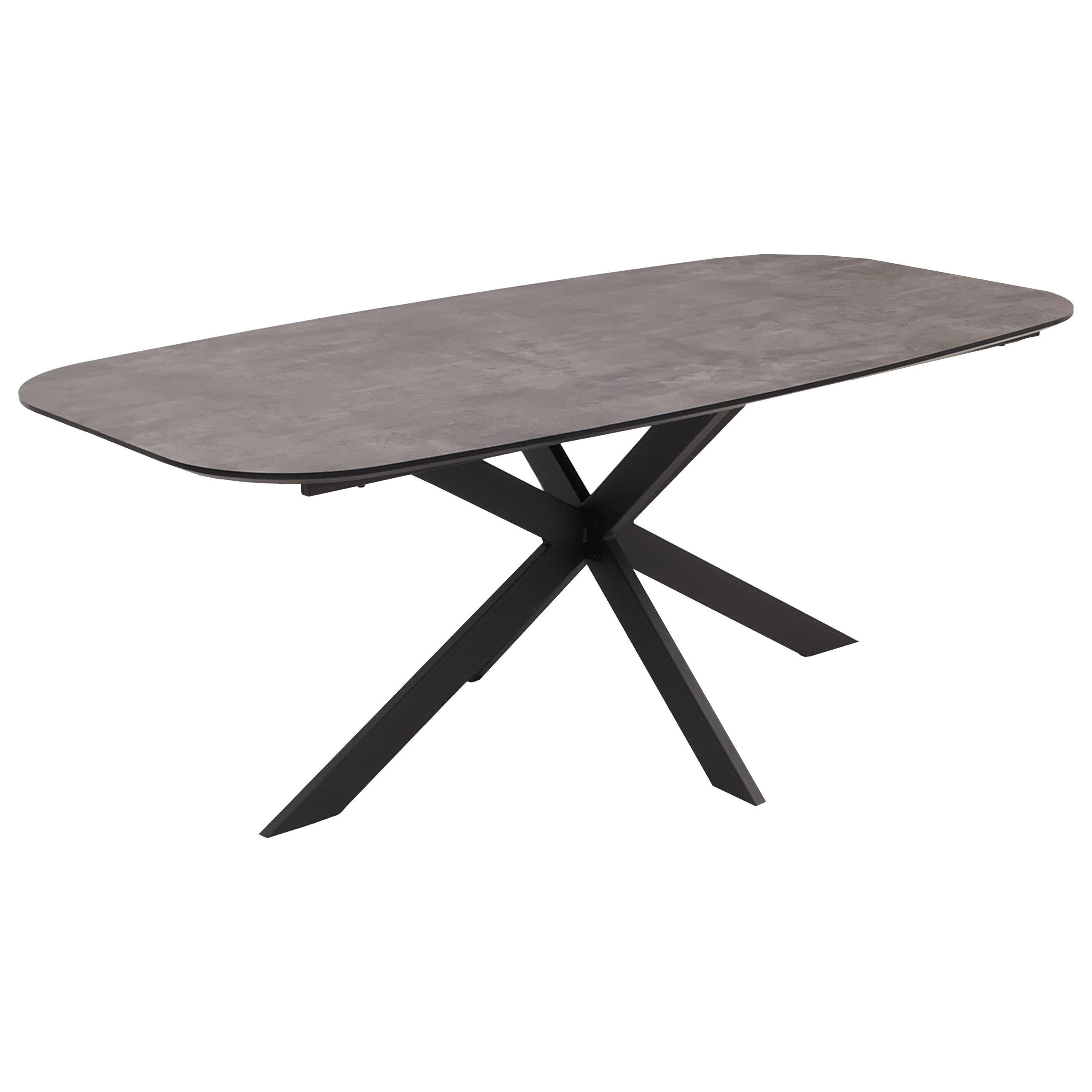 ESSZIMMERTISCH oval Grau - Grau, Holzwerkstoff (100/200/77cm) - MCW