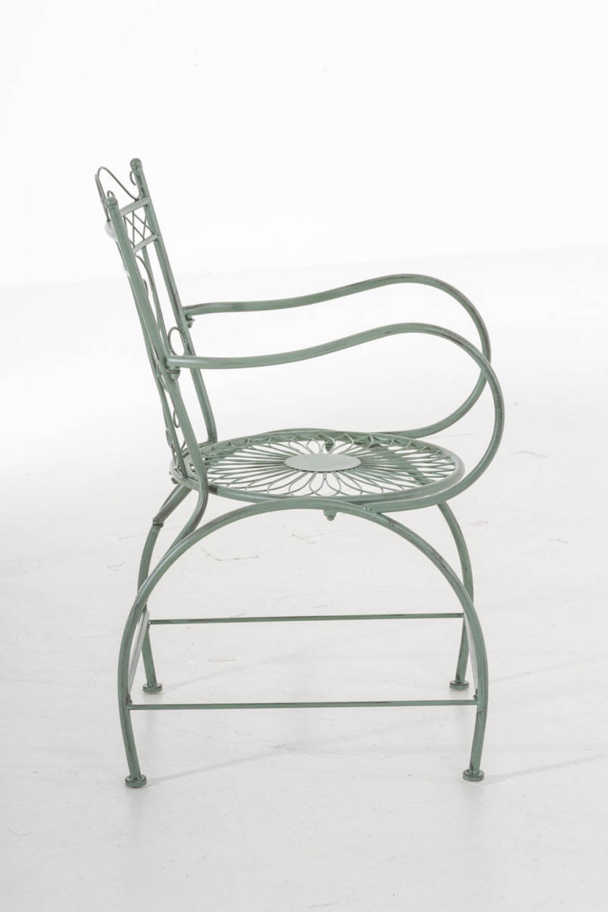 GARTENSTUHL Sheen antik-grün - Grün, Metall (48/60/88cm) - TPFGarden