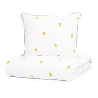 BETTWÄSCHE Orangie 160/200 cm - Weiß, Textil (160/200cm) - Homla