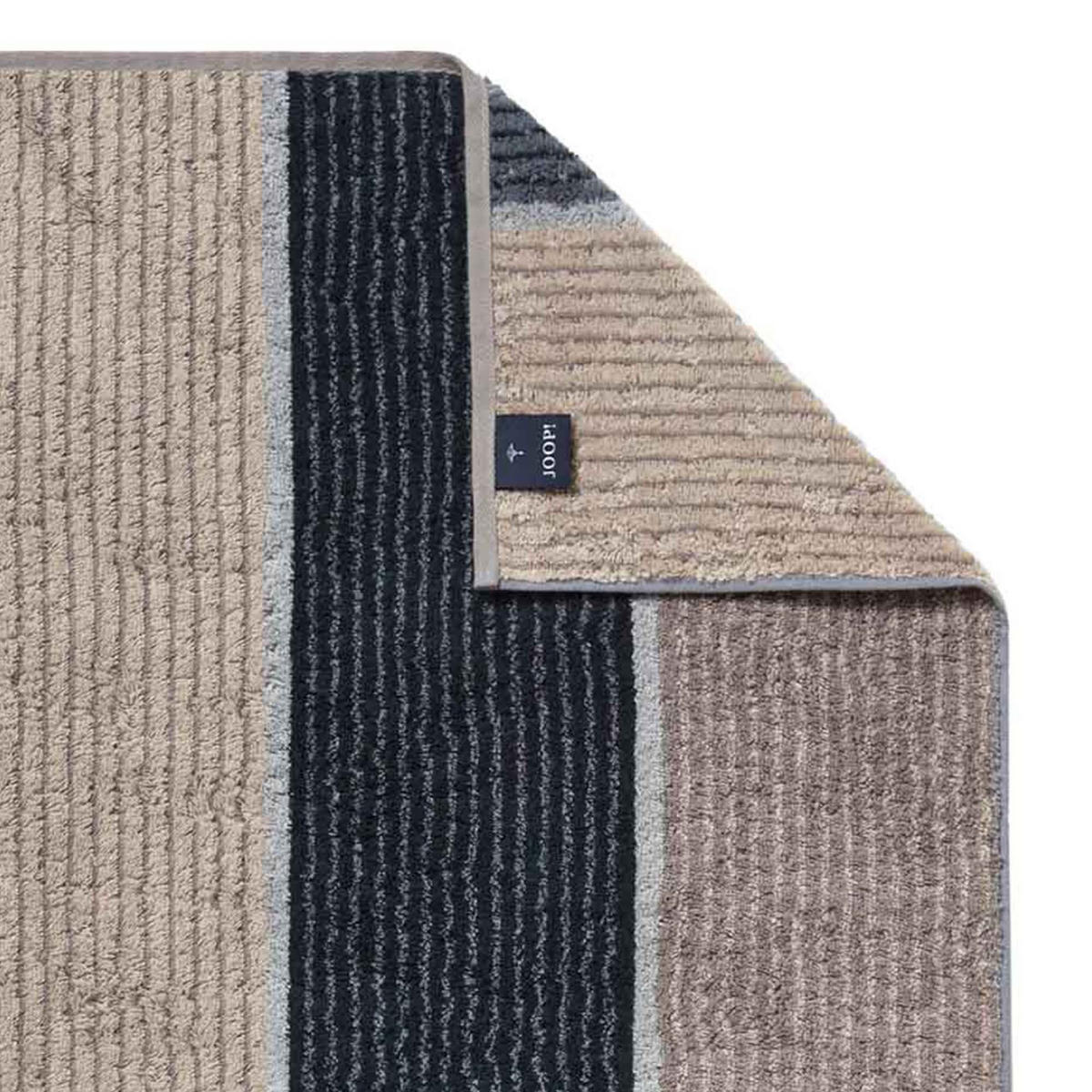 HANDTUCH Unisex Signature Braun 3er Pack Baumwolle - Grau, Textil (200/135cm) - Joop!