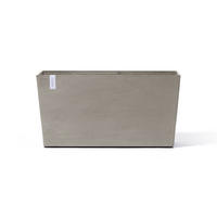 BLUMENTOPF Paris Wheels 100,5/39,6/51,8 cm Taupe - Taupe, Kunststoff (100.5/51.8cm) - Ecopots