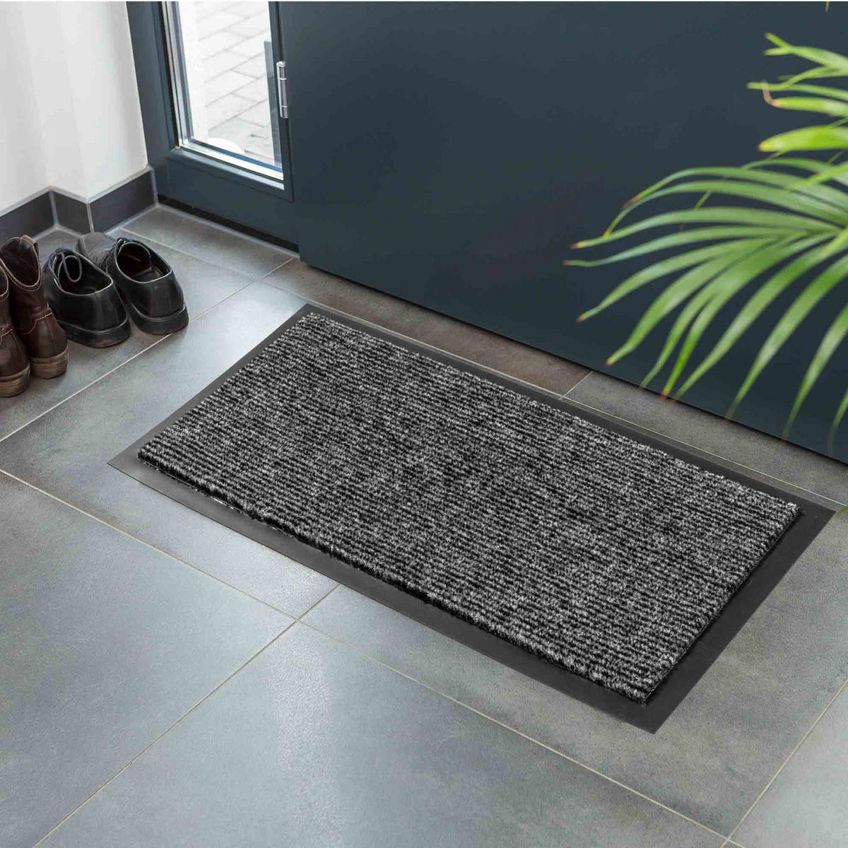FUSSMATTE INDOOR JADE - Anthrazit, Textil (60/80cm) - Astra