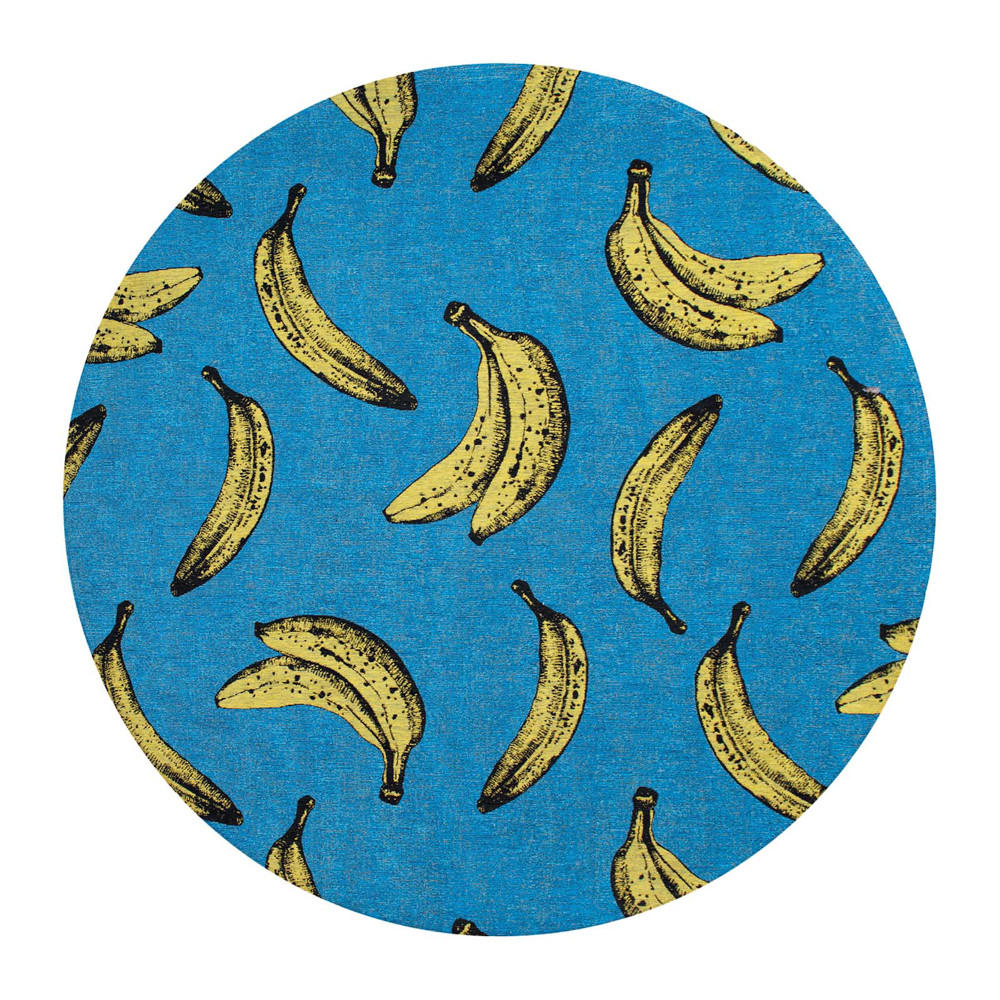 TEPPICH California Blue Pop 240/240 cm - Blau, Textil (240/240cm) - Louis De Poortere