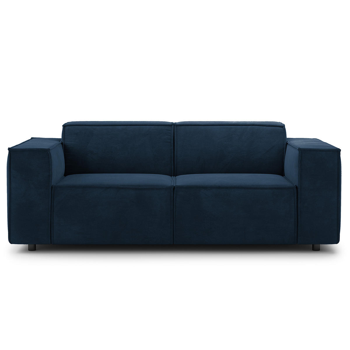 2-SITZER SOFA - Dunkelblau, Textil (189/70/96cm) - home24