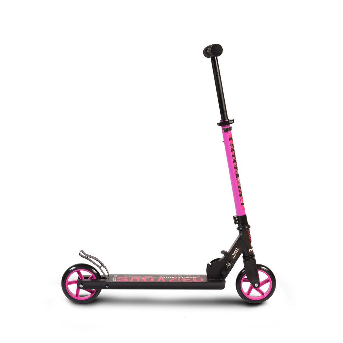 KINDERROLLER Rendevous pink Höhe einstellbar, klappbar, PU-Räder, ABEC-7 - Rosa, Metall (90/31.5/74cm)