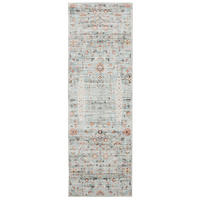 VINTAGE-LÄUFER George waschbar 80x240 cm - Türkis, Kunststoff (80/240cm) - benuta
