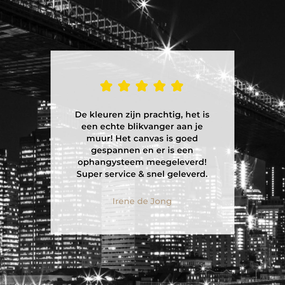 LEINWANDBILD New York - Brooklyn - Brücke Deko Schlafzimmer 30x20 cm - Schwarz, Textil (30/20cm) - MuchoWow