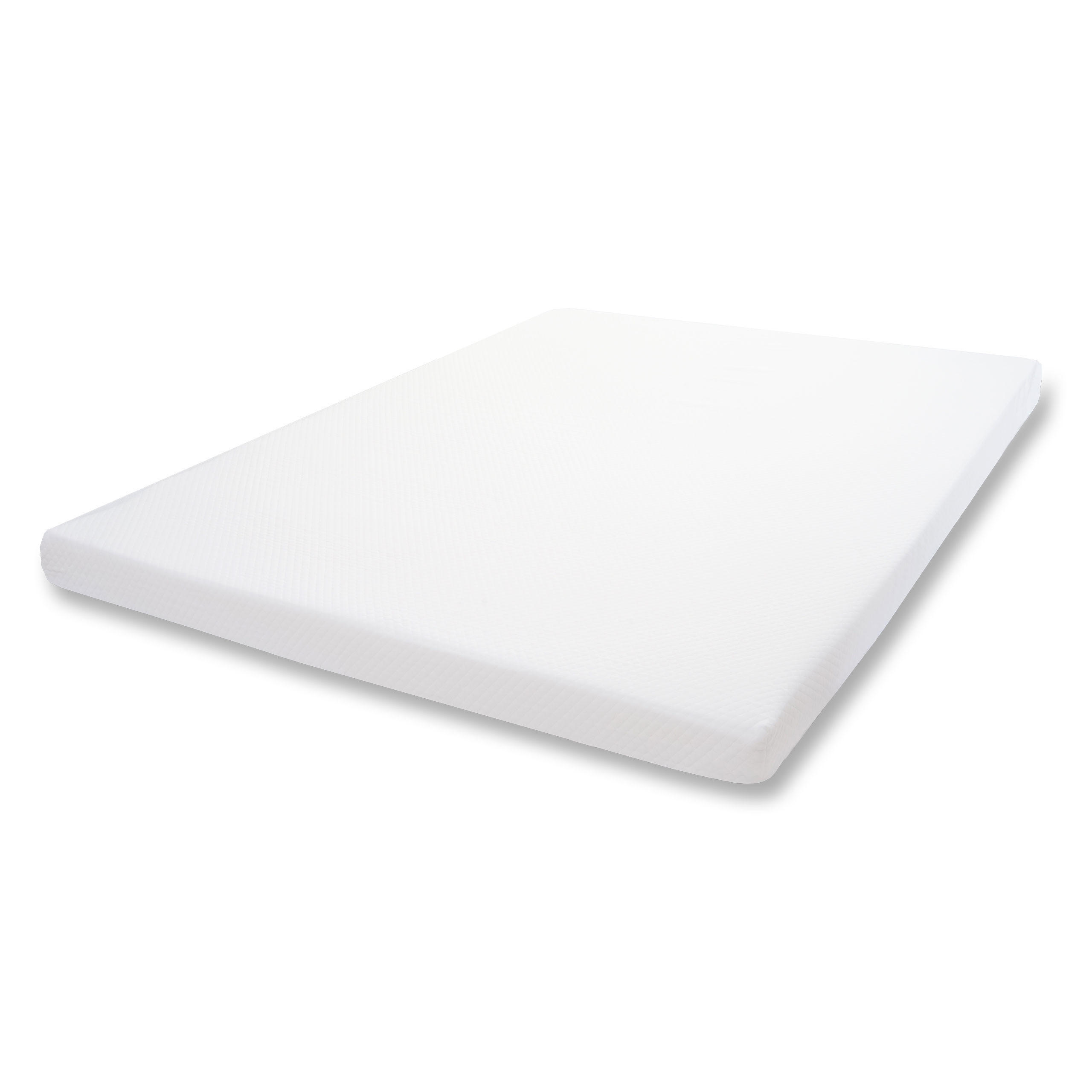 KALTSCHAUM-MATRATZENTOPPER 10CM Weiß - Weiß, Textil (200/180/10cm) - MCW
