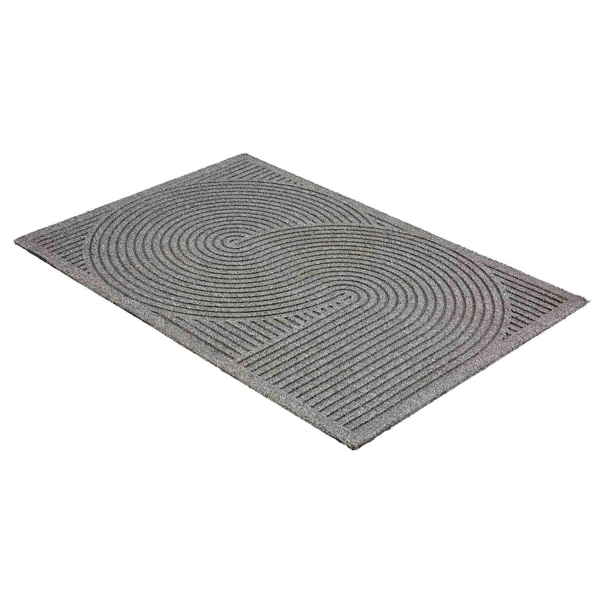 RUTSCHFESTE FUßMATTE GRAPHIC DELUXE - Silberfarben, Textil (60/90cm) - Astra