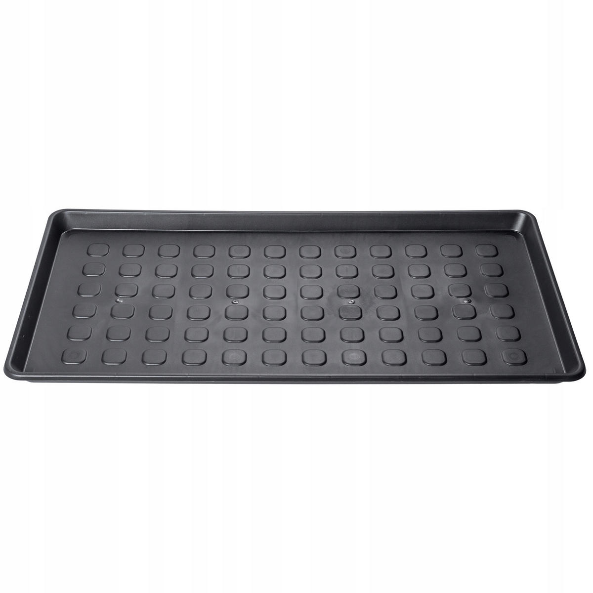 MULTIFUNKTIONSUNTERLAGE 75 x 38 cm, schwarz - Schwarz, Kunststoff (76/38cm) - KADAX