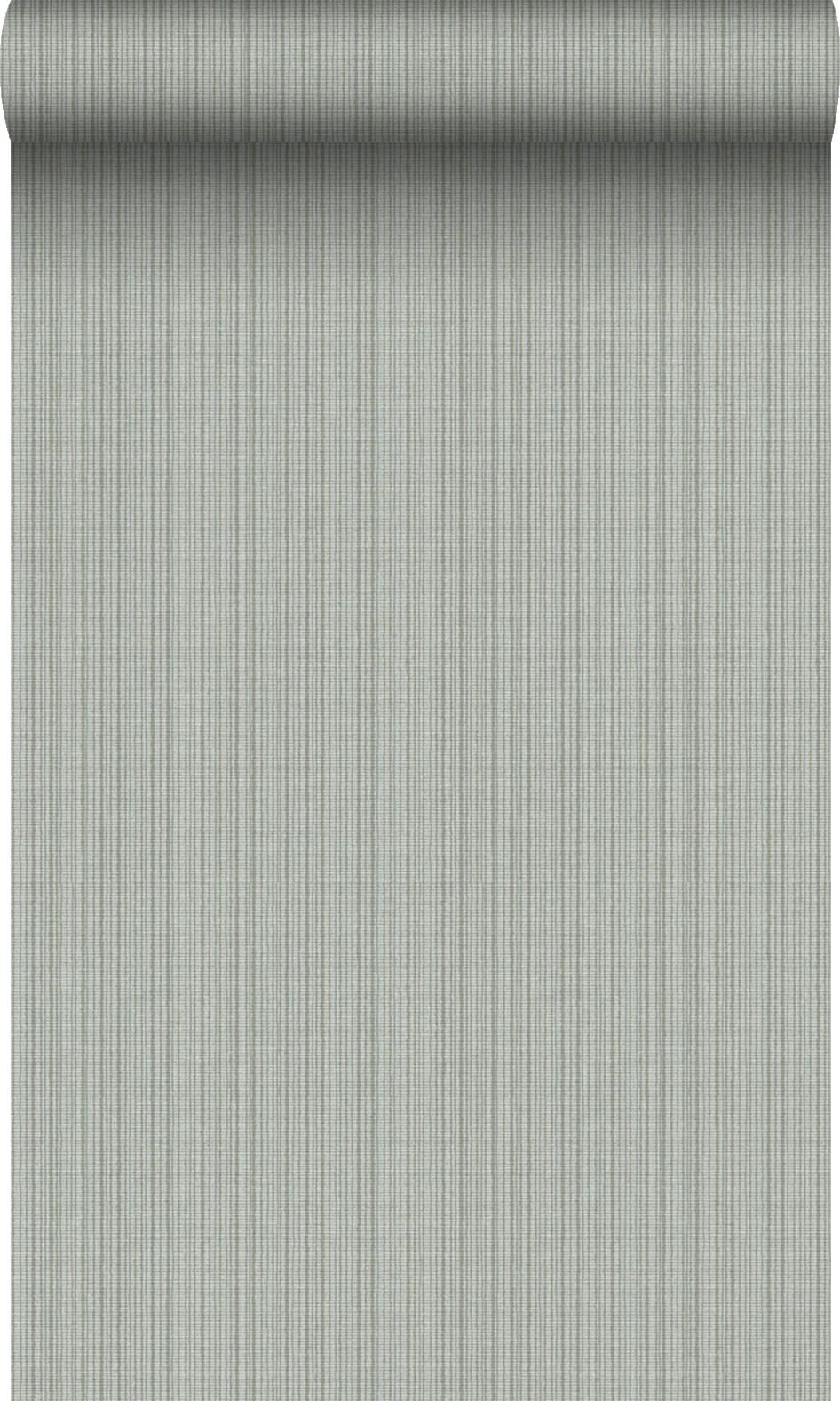 TAPETE Gewebeoptik 53 cm x 10.05 m - Grün, Papier (53/1000cm) - Origin Wallcoverings