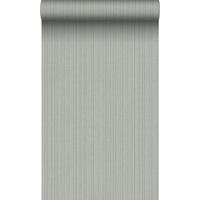 TAPETE Gewebeoptik 53 cm x 10.05 m - Grün, Papier (53/1000cm) - Origin Wallcoverings