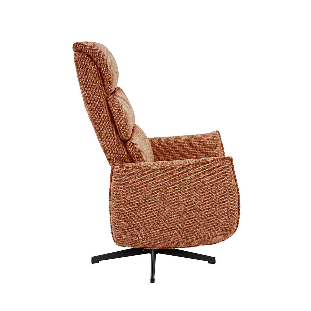 SESSEL Goteborg - Orange - 75/85/118 cm - Orange, Textil (75/118/85cm) - LABEL51