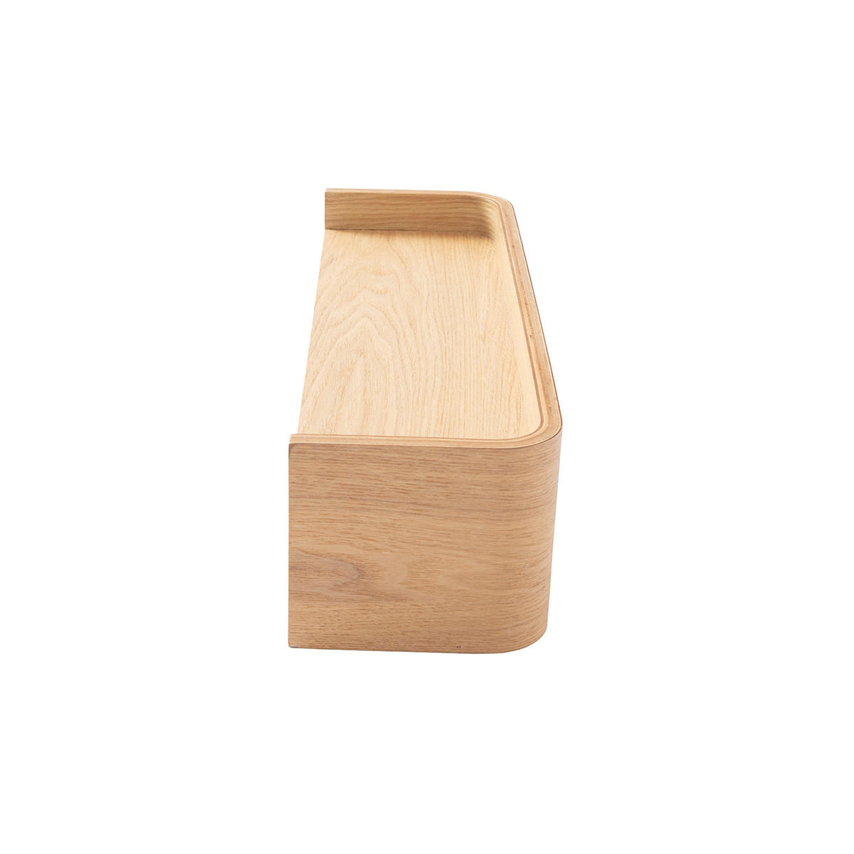 WANDREGAL Holz Esche L40 HOPE - Hellbraun, Holz (15/13/48cm) - Miliboo