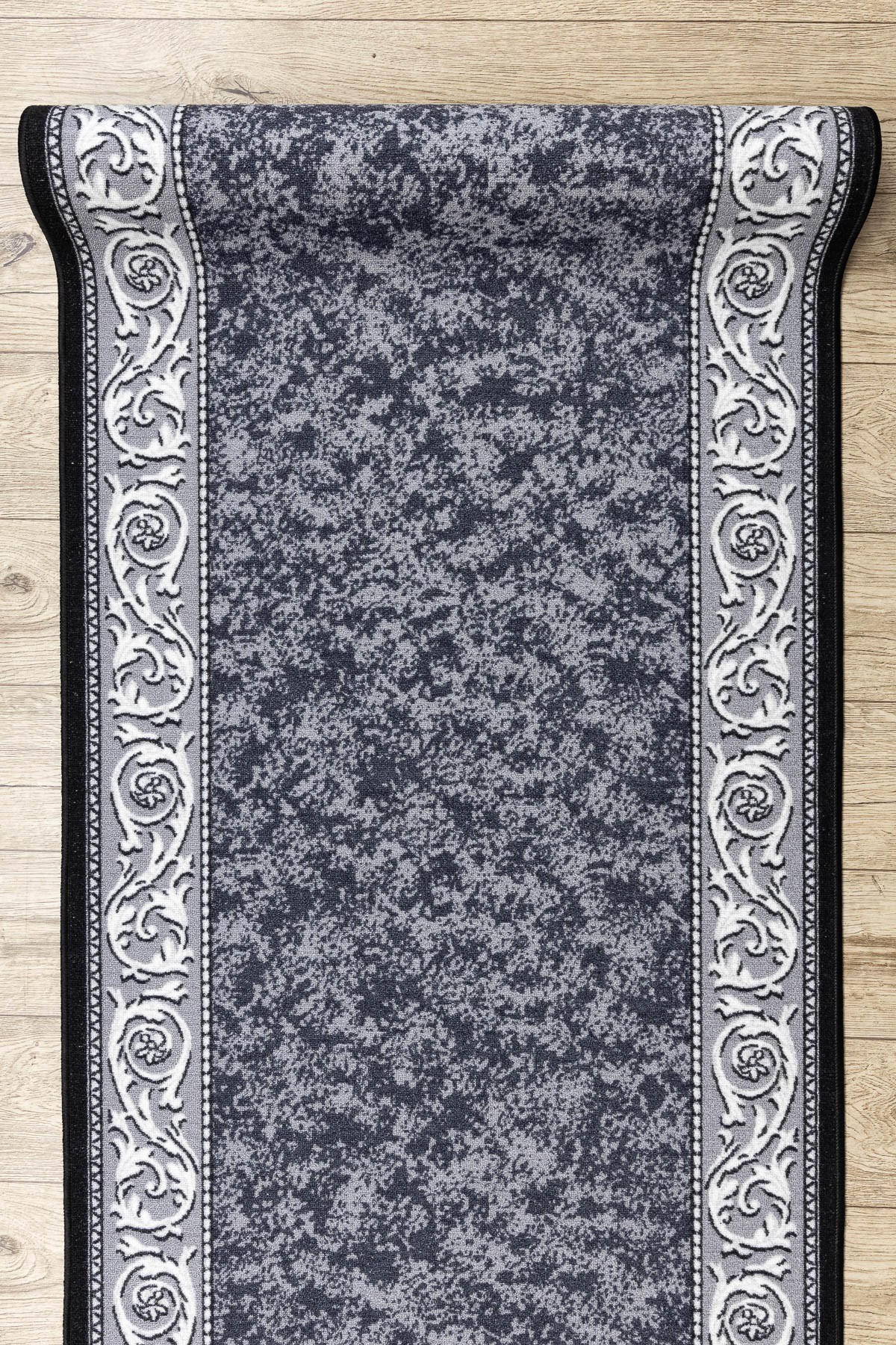 LÄUFER Antirutsch ROMANTIC 90/160 cm - Grau, Textil (90/160cm) - rugsX