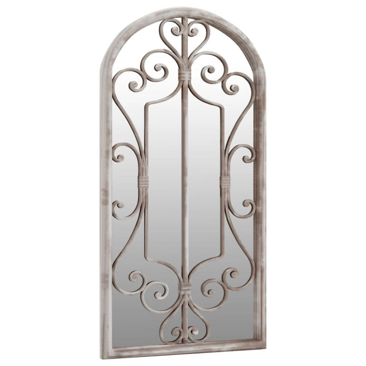 SPIEGEL Sandfarben 70x30 cm Eisen für den Innenbereich - Creme, Metall (30/70/1cm) - furnicato