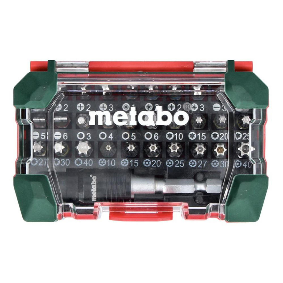 METABO Bit Box SP 25 mm 32 tlg. ( 626700000 ) Philips / Pozidriv / Schlitz / Torx / Inbus - Multicolor, Kunststoff (100/70/30cm) - Metabo