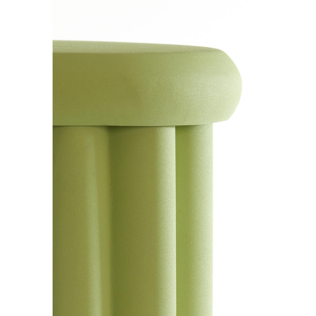 BEISTELLTISCH Novalja Grün 34/34/46 cm - Grün, Metall (34/34/46cm) - Light & Living