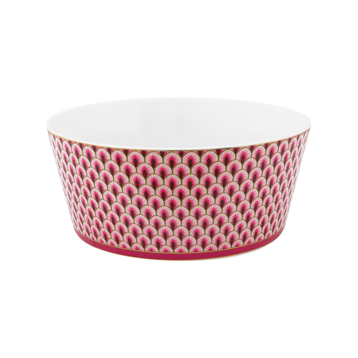 GESCHENKSET Bowls 15 cm & chopsticks oriental blumenfestival dar - Rosa, Keramik - Pip Studio