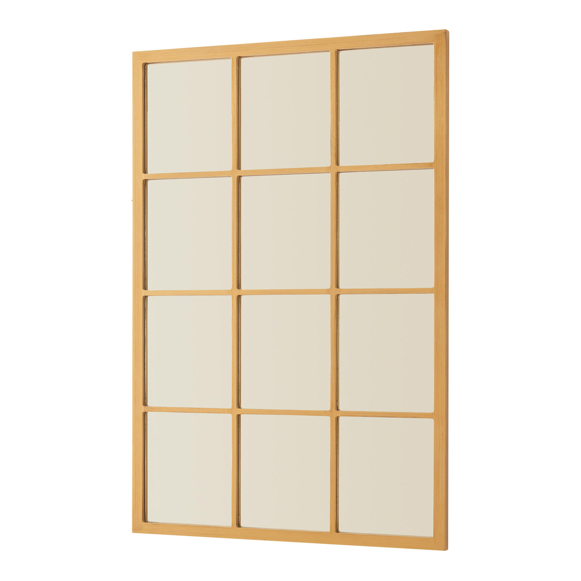 WANDSPIEGEL Cupello - Goldfarben, Glas/Holzwerkstoff (60/90/1.8cm) - [en.casa]