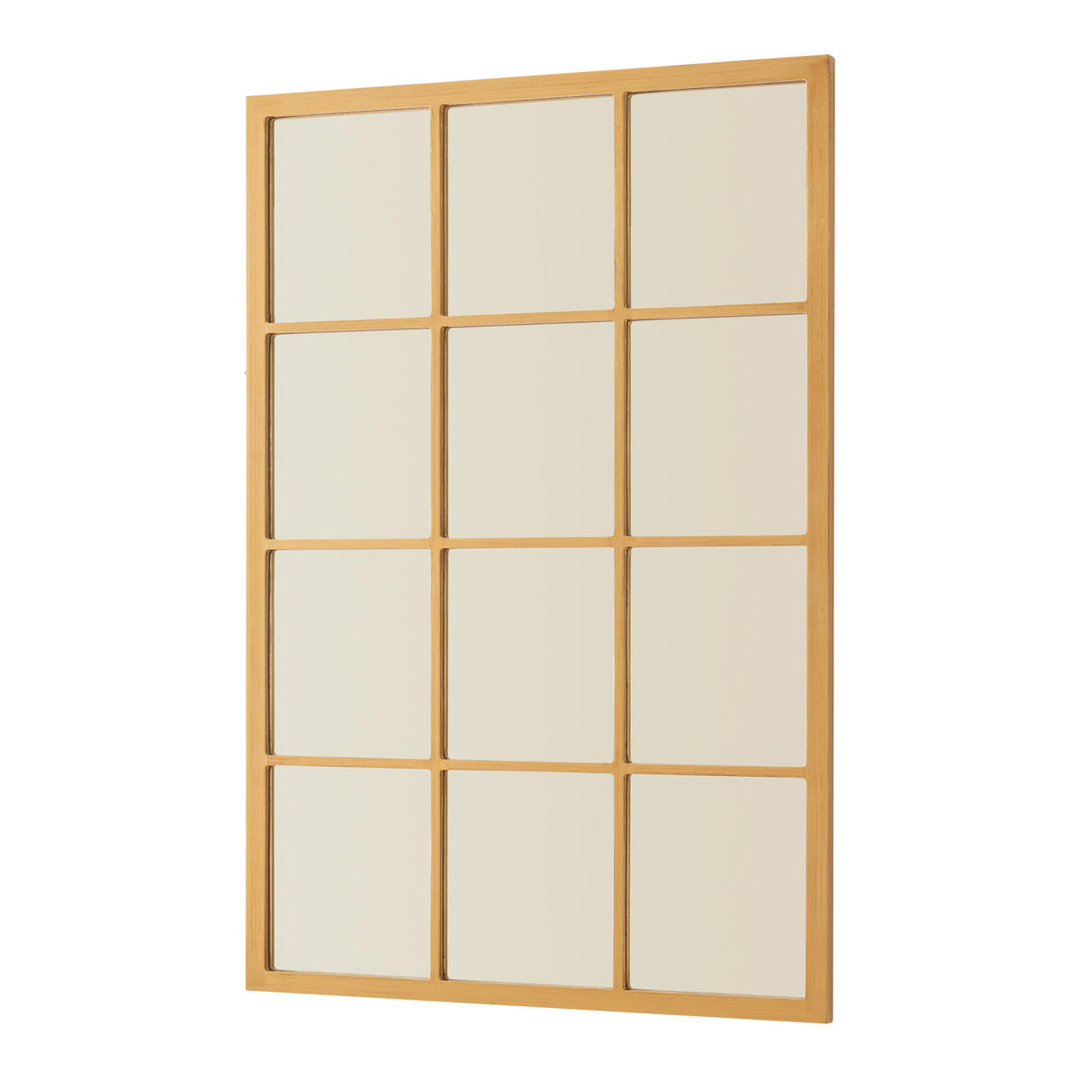 WANDSPIEGEL Cupello - Goldfarben, Glas/Holzwerkstoff (60/90/1.8cm) - [en.casa]