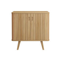 WASCHBECKENUNTERSCHRANK - 80 cm x 55 cm - Holz, Platte - Naturfarben Hell - WAMENA - Naturfarben, Holz (80/80/55cm) - Vente-Unique