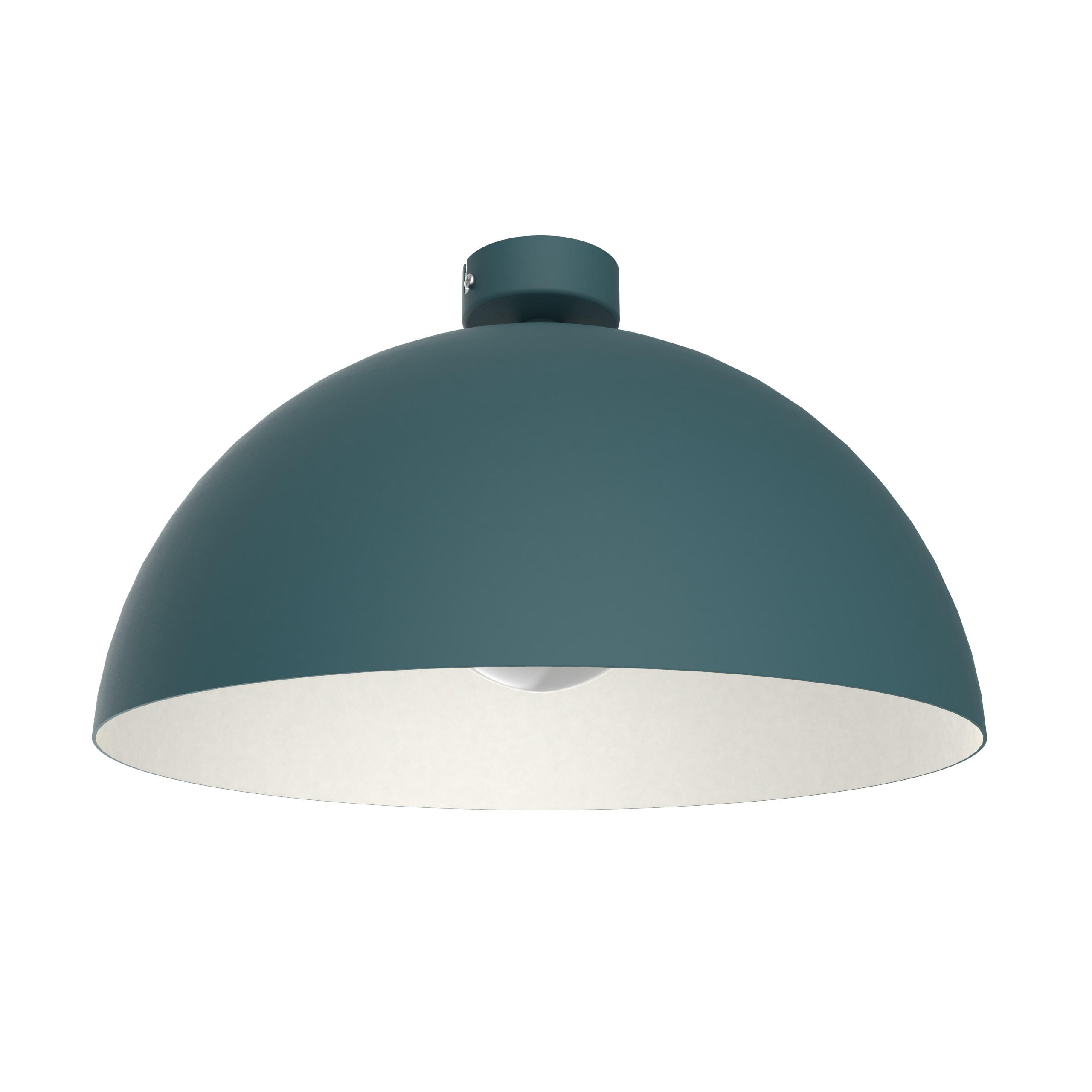 DECKENLEUCHTE - Blau, Metall (40/40/20cm) - Lumicom
