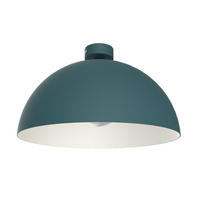 DECKENLEUCHTE - Blau, Metall (40/40/20cm) - Lumicom