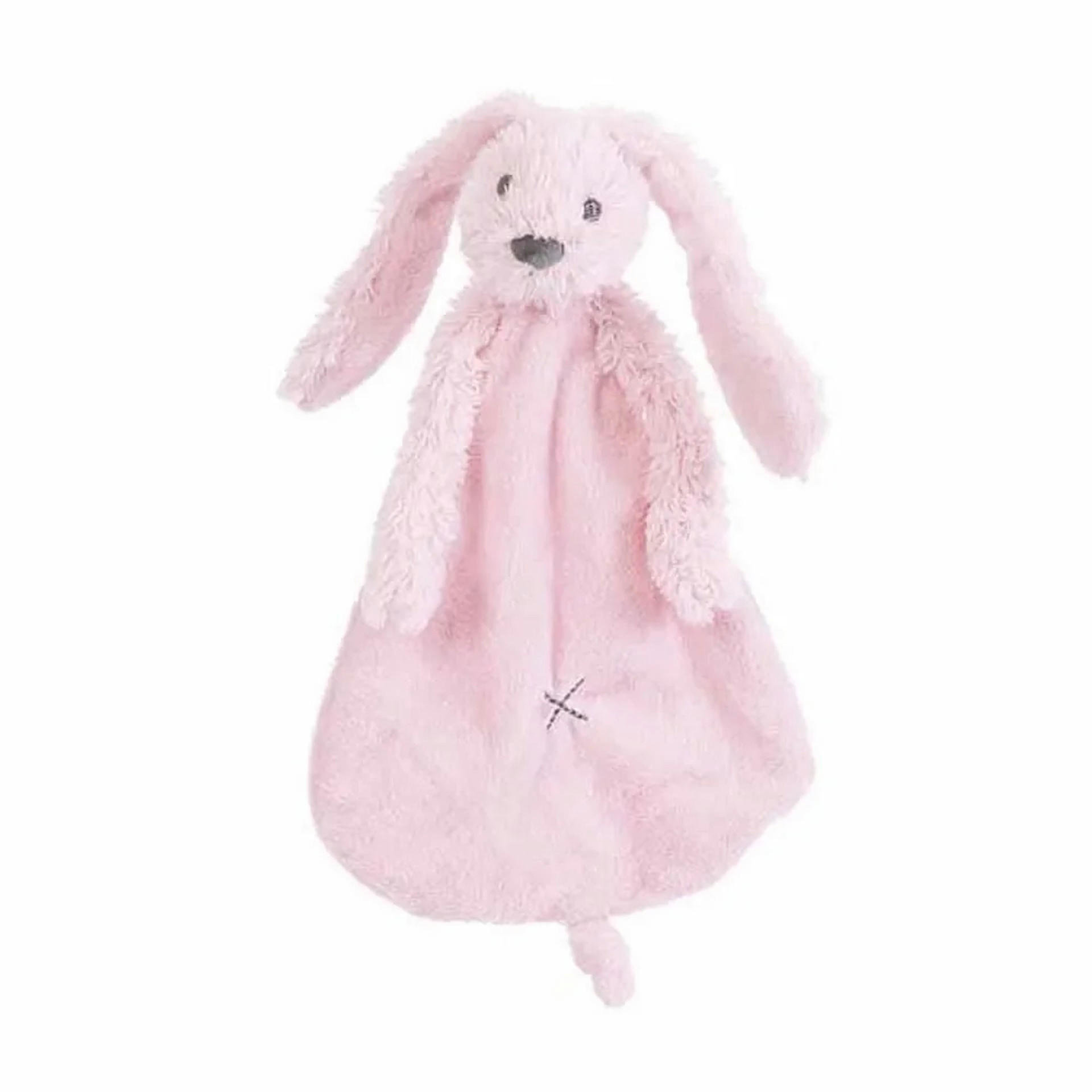 HAPPY Horse Baby Schmusetuch Hase Richie rosa - Altrosa, Textil (1/1/28cm) - Happy Horse