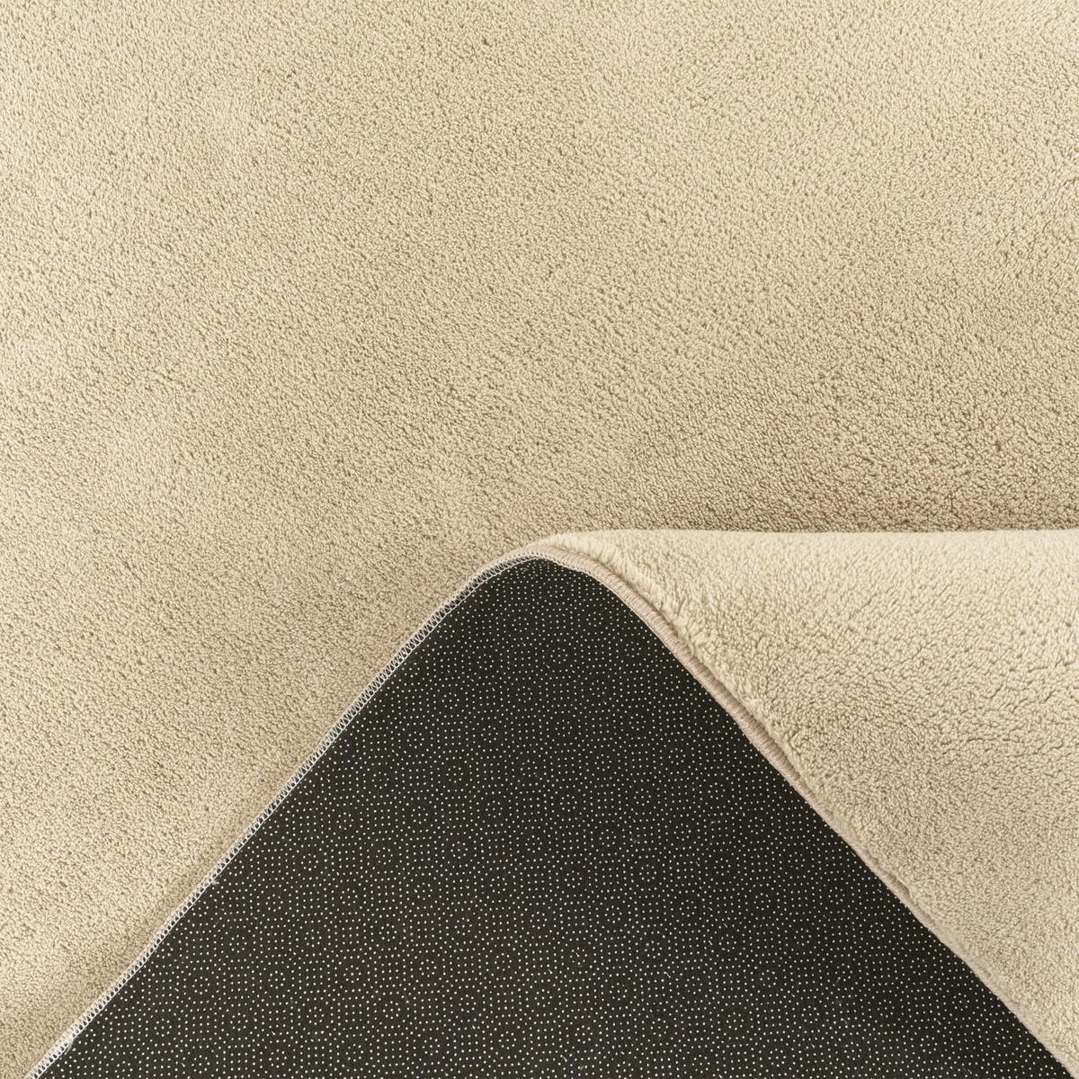 KURZFLORTEPPICH 80/80 cm Cadiz 630 - Sandfarben, Kunststoff (80/80cm) - Paco Home