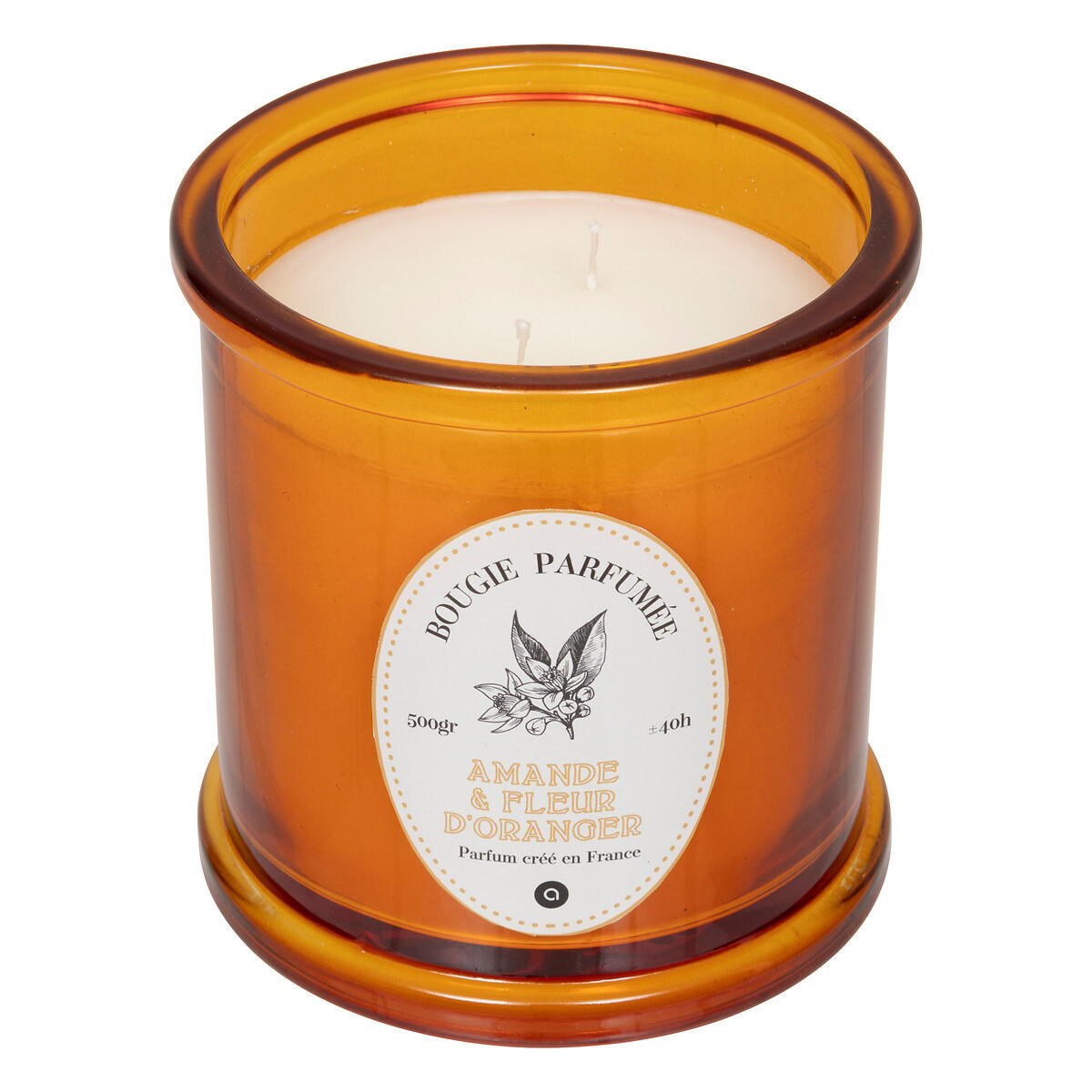 DUFTKERZE Hapo 500 g - Orange, Glas (11.3/12.5cm) - Atmosphera Createur d´interieur