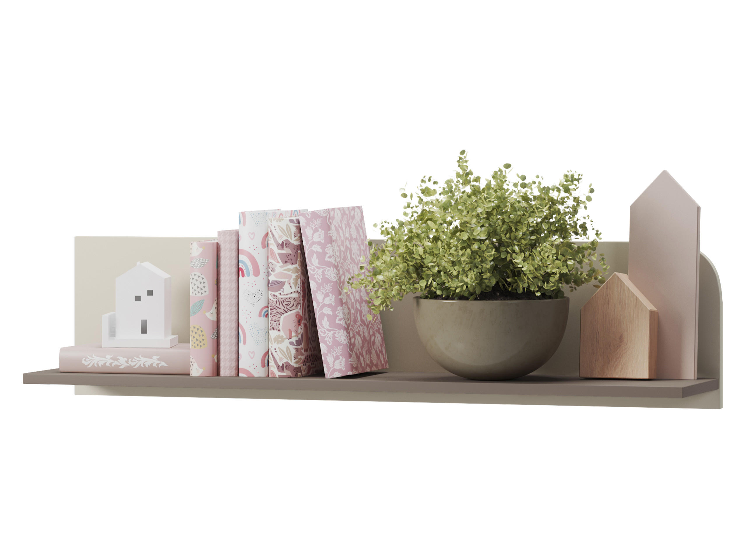 KINDERREGAL Harmony HR05 - Kaschmir, Holzwerkstoff (101/24/22cm) - MIRJAN24