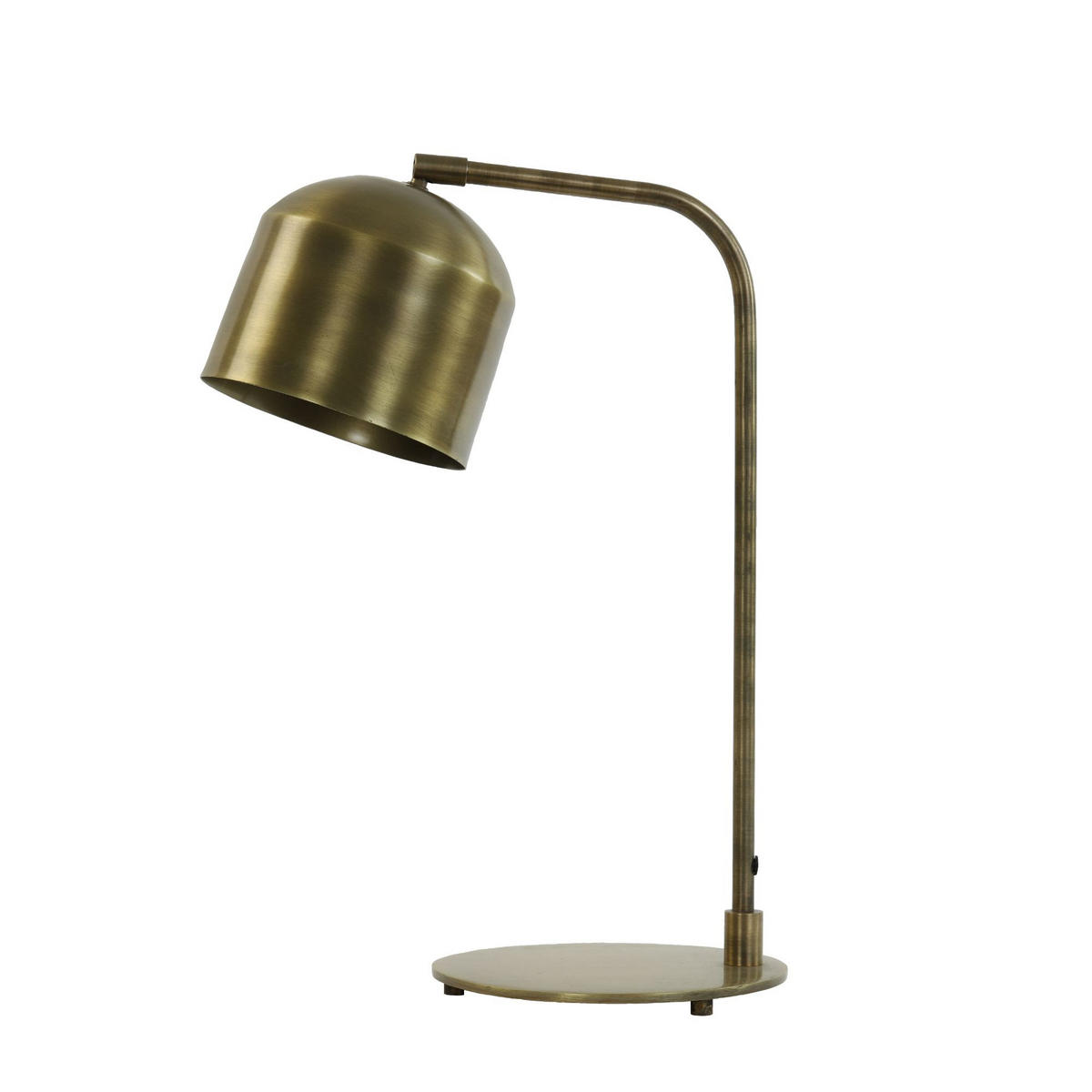 SCHREIBTISCHLAMPE Aleso Bronze Ø32/48 cm - Bronzefarben, Metall (32/20/48cm) - Light & Living