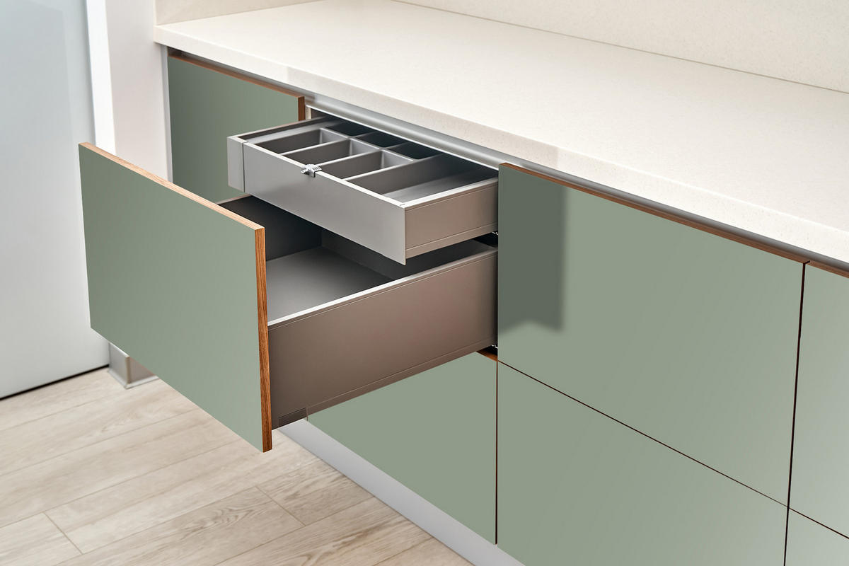 MÖBLAUFKLEBER 100x50 cm grün - Grün, Kunststoff (100/50/0.1cm) - Wallfluent