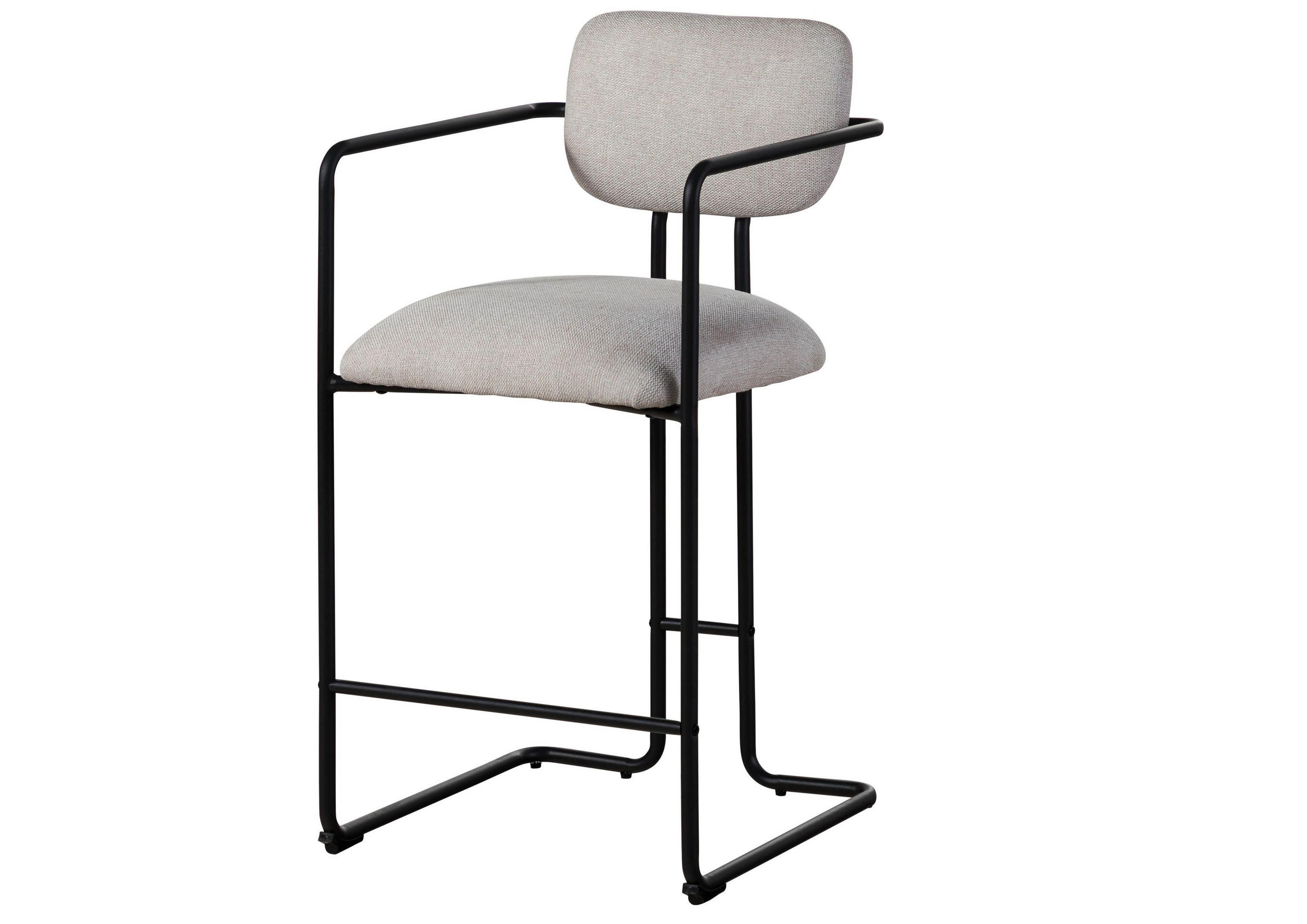 STUHL 100% Polyester 49 x 56 x 94 cm beige POLSTERSTÜHLE - Beige, Kunststoff (49/94/56cm) - Massivmoebel24