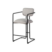 STUHL 100% Polyester 49 x 56 x 94 cm beige POLSTERSTÜHLE - Beige, Kunststoff (49/94/56cm) - Massivmoebel24