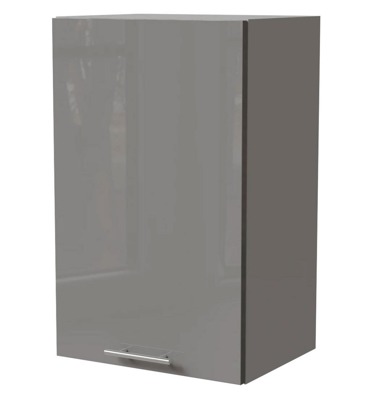 KÜCHENHÄNGESCHRANK Essen W2/45 Grau Hochglanz / Grau Matt 45 / 32,5 / 72cm - Grau, Holz/Holzwerkstoff (45/72/32.5cm) - Feldmann-Wohnen