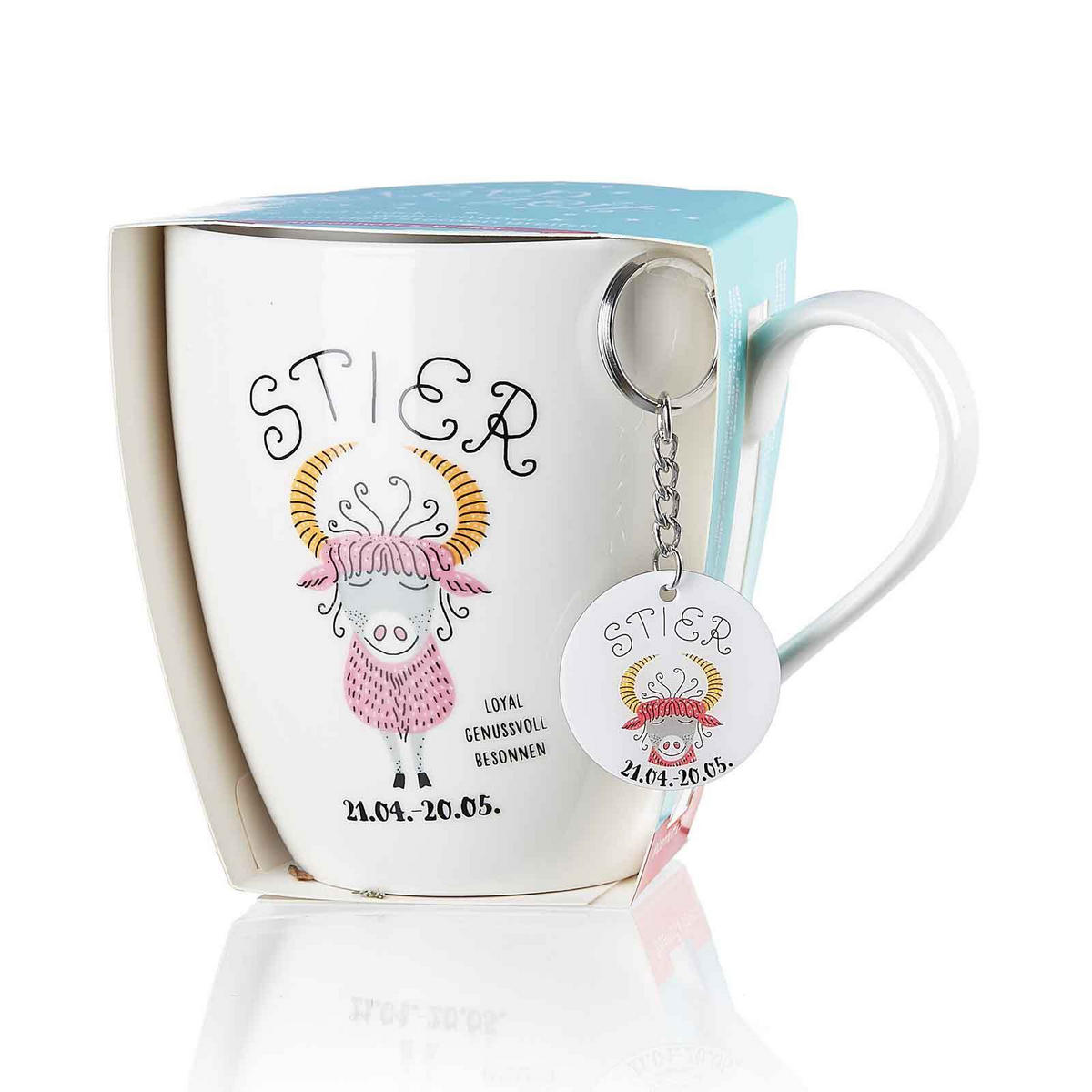 JUMBOTASSE STIER Astro bunt 650 ml - Multicolor, Keramik (0.65L) - Ritzenhoff Breker