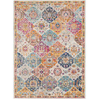 VINTAGE-TEPPICH 120x170 cm Mehrfarbig - Multicolor/Orange, Naturmaterialien/Textil (120/170cm) - LIVABLISS