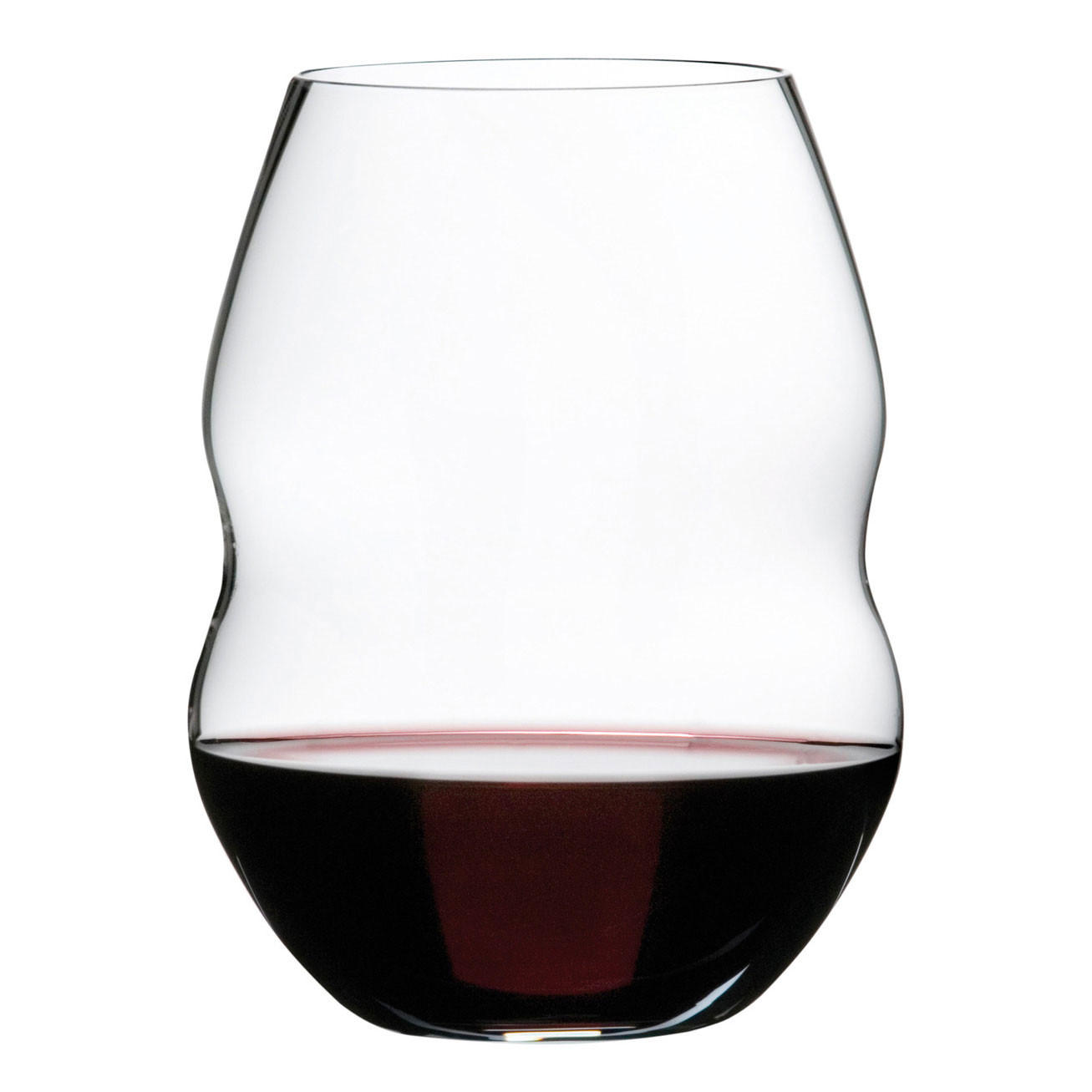 ROTWEINGLAS Swirl, hochwertiges Glas, 580 ml, 2er Set - Transparent, Glas (0.58L) - Riedel