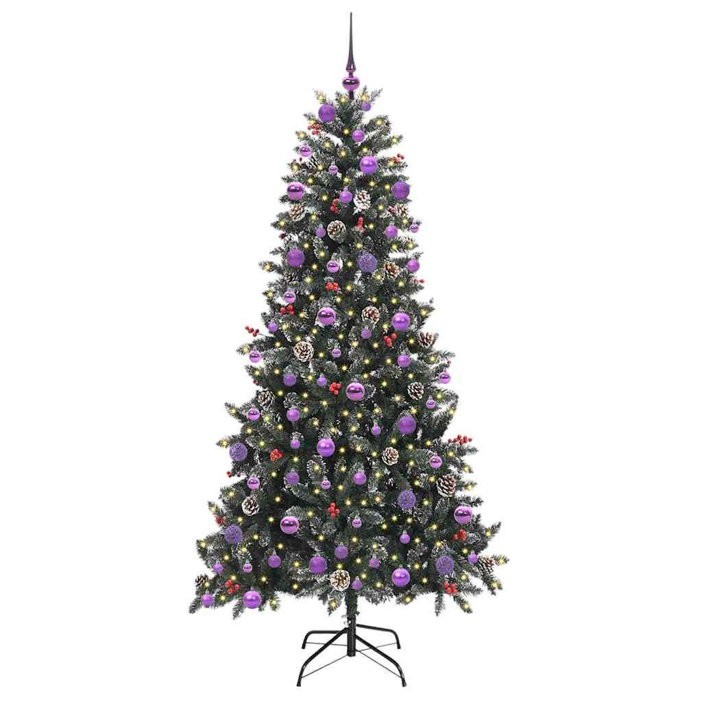 vidaXL Weihnachtsbaum Grün 210 cm