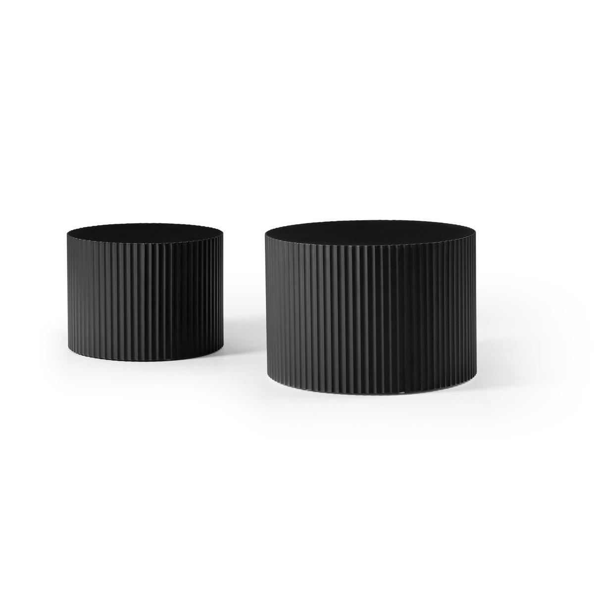COUCHTISCH 60/60/40 cm schwarz aus MDF platzsparend - Schwarz, Holzwerkstoff (60/60/40cm) - OKMYHOME